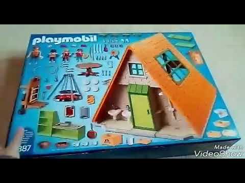 Playmobil maison de camping