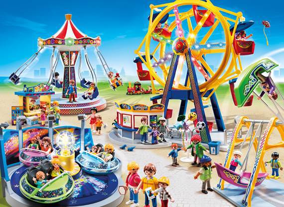 Playmobil summer fun amusement park