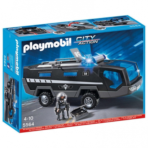 Playmobil city action police carrefour