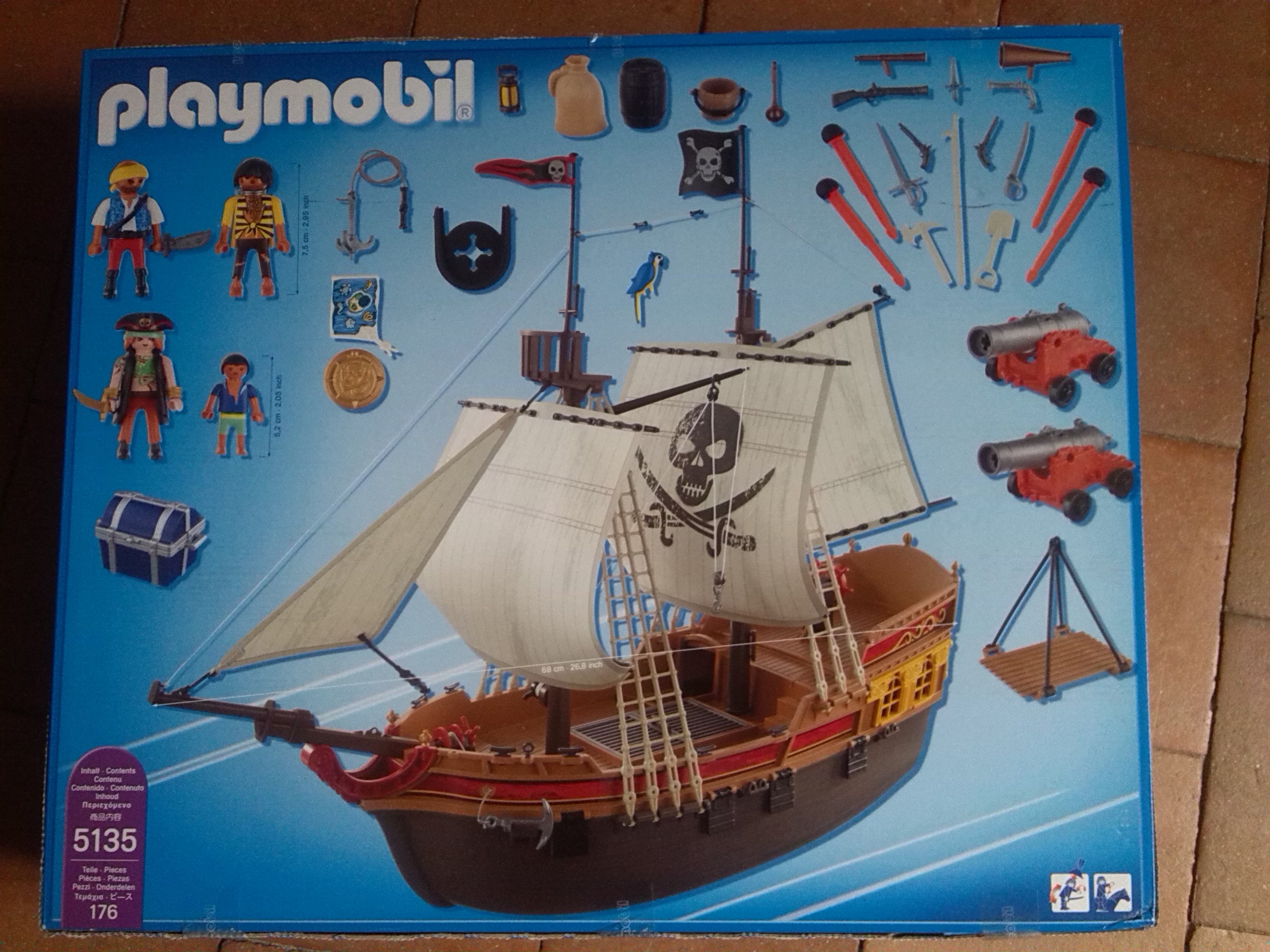 Playmobil occasion bateau pirate