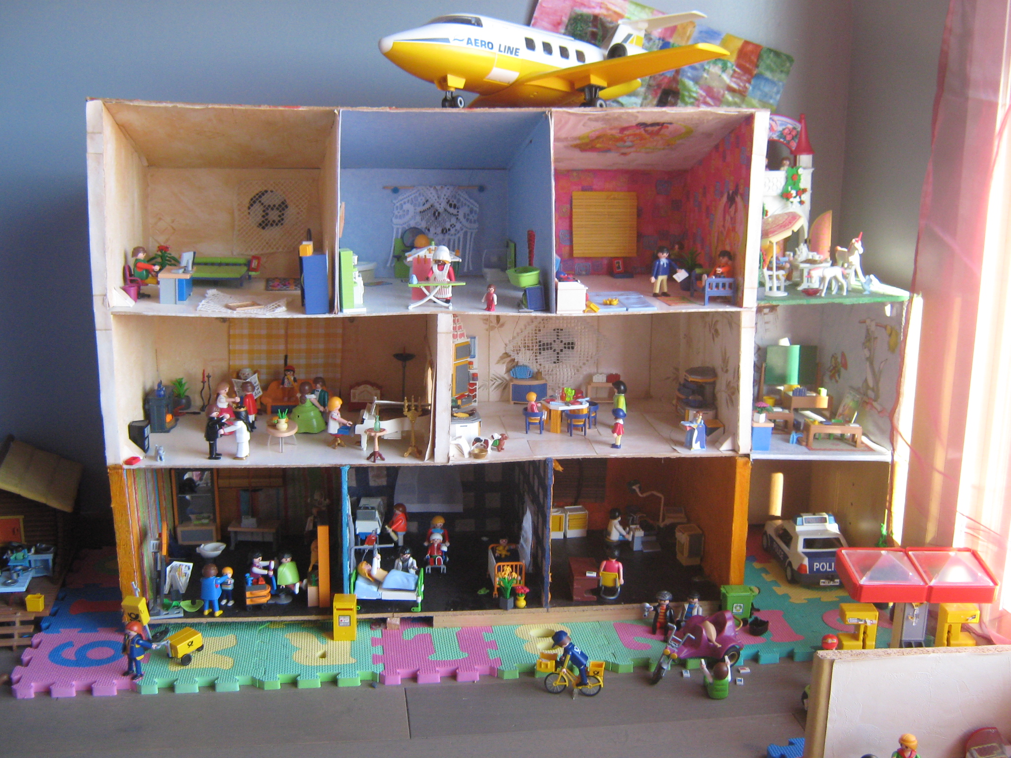 Maison playmobil bricolage
