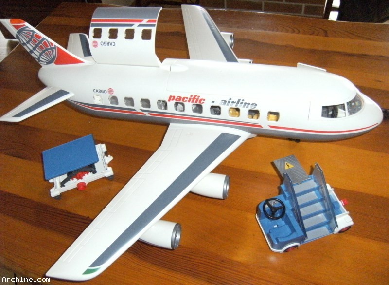 Playmobil avion pacific airline