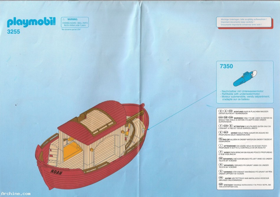 Playmobil arche de noe prix