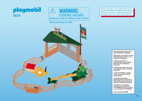 Playmobil zoo de mascotas para niños