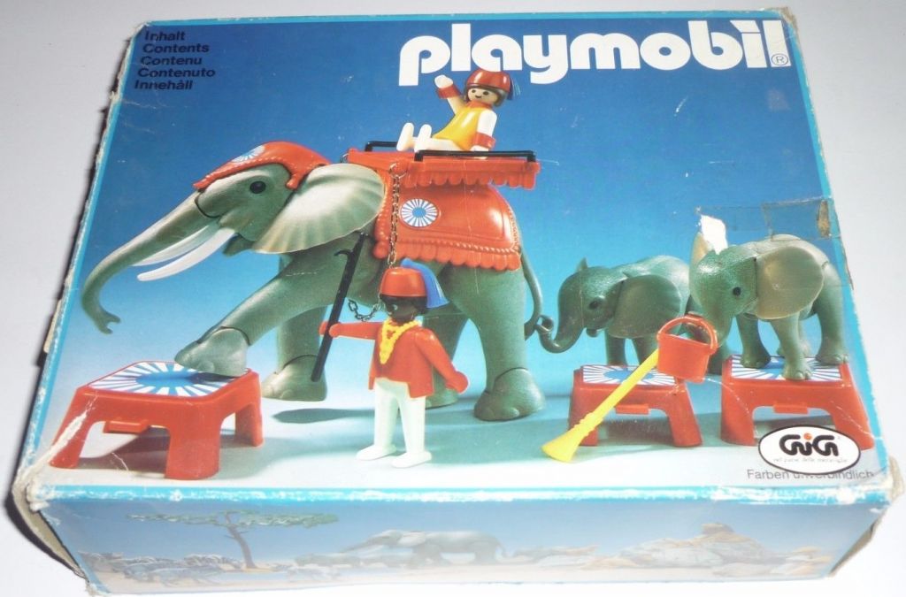Playmobil elephant du cirque