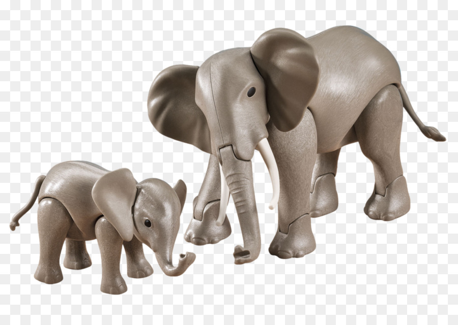 Playmobil elephant rhinoceros