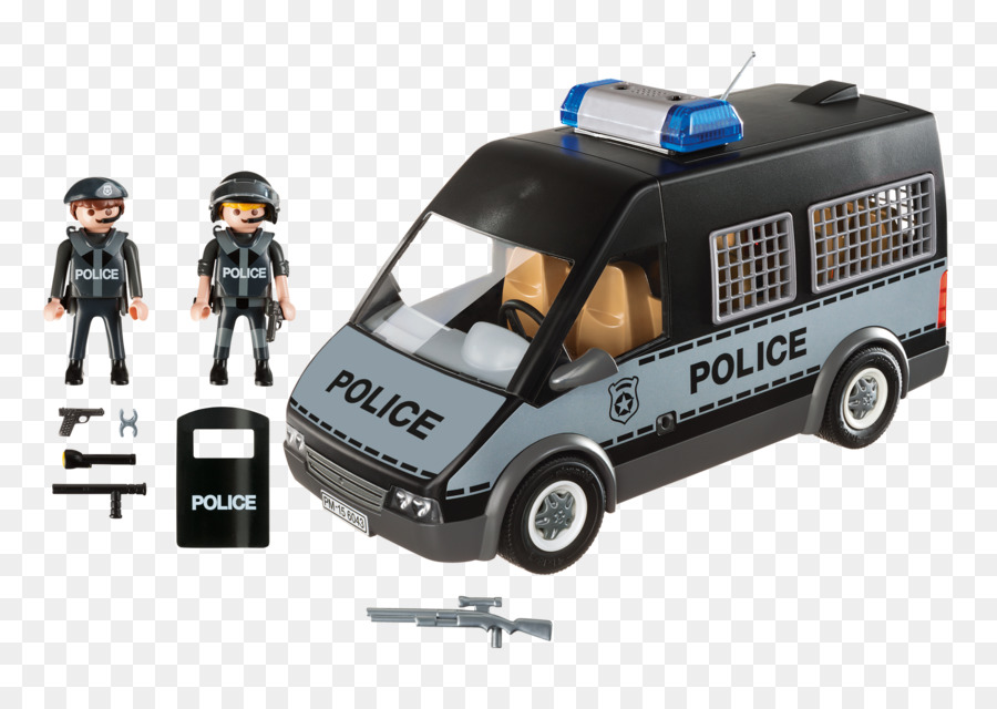 Playmobil police transport vehicle