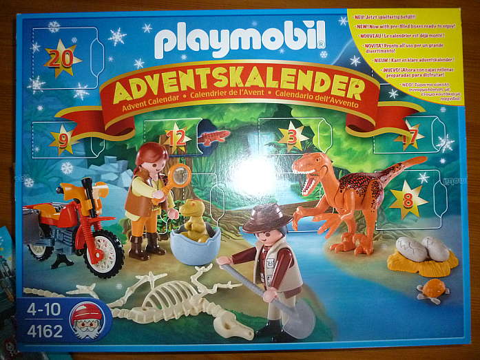 Playmobil dino adventskalender