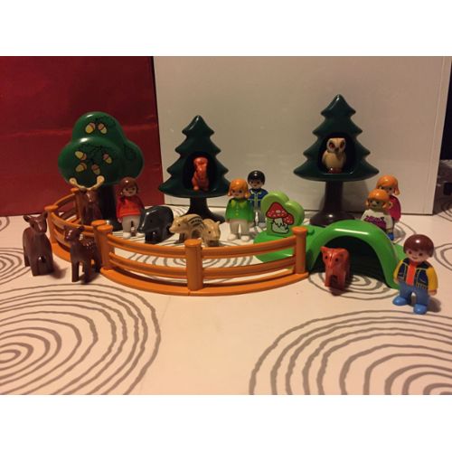 Playmobil 123 les animaux de la foret