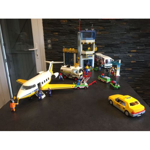 Playmobil camion avion
