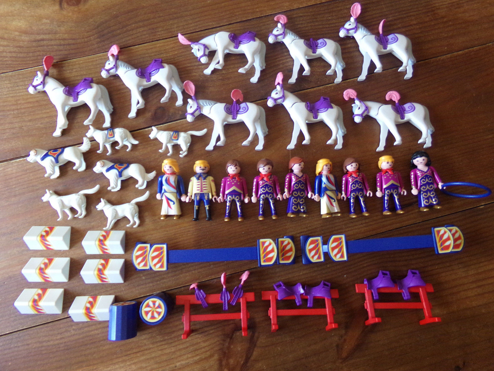 Playmobil cirque dresseur chevaux
