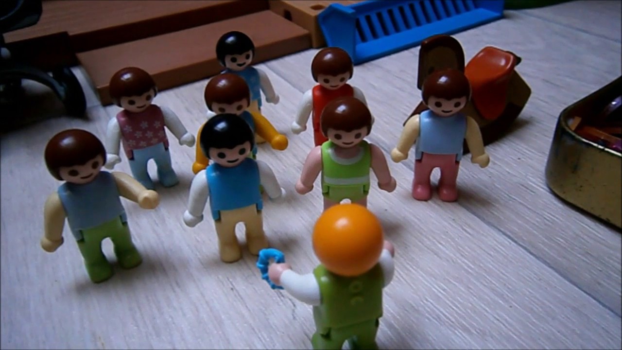 Dessin animé playmobil ecole