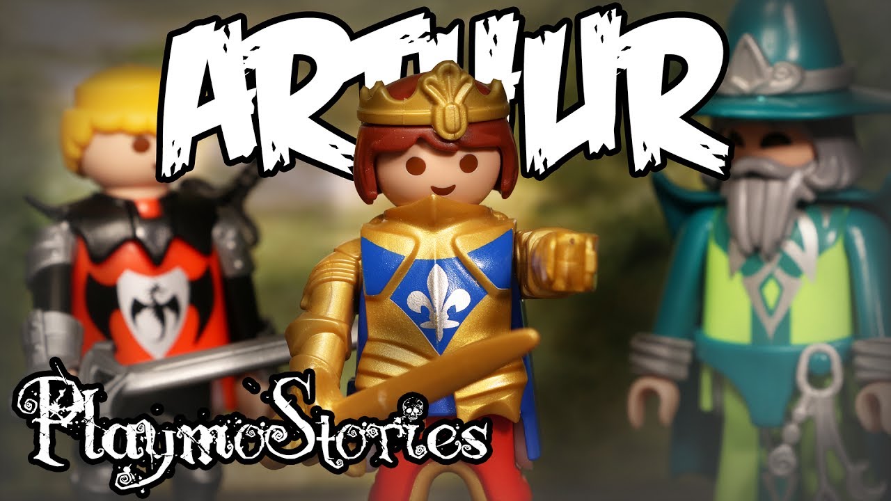 Dessin animé playmobil chevalier en francais