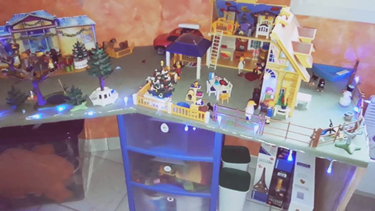 Dessin animé playmobil noel