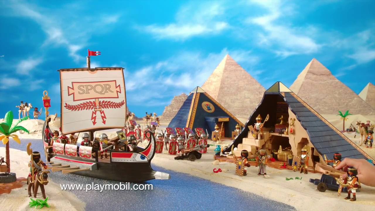 Playmobil egypte history