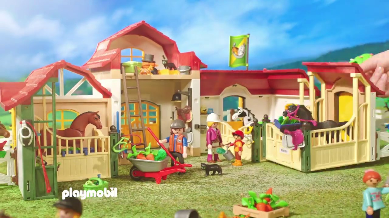 Centre equestre playmobil
