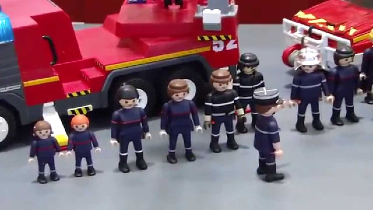 Playmobil video francais pompier