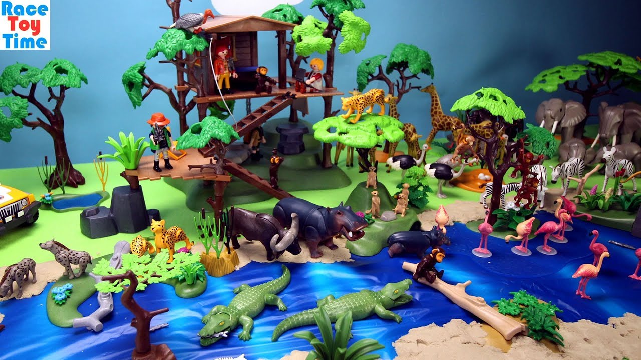 Playmobil jungle video