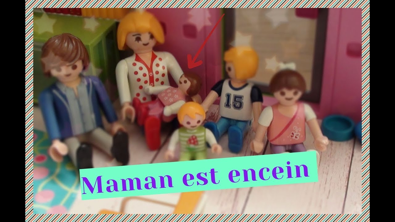 Vidéo de playmobil enceinte en français