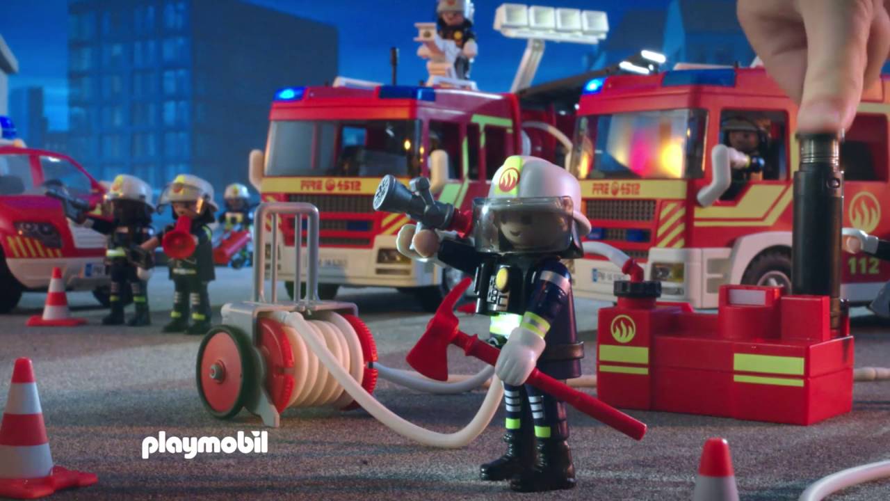 Playmobil pompier et police