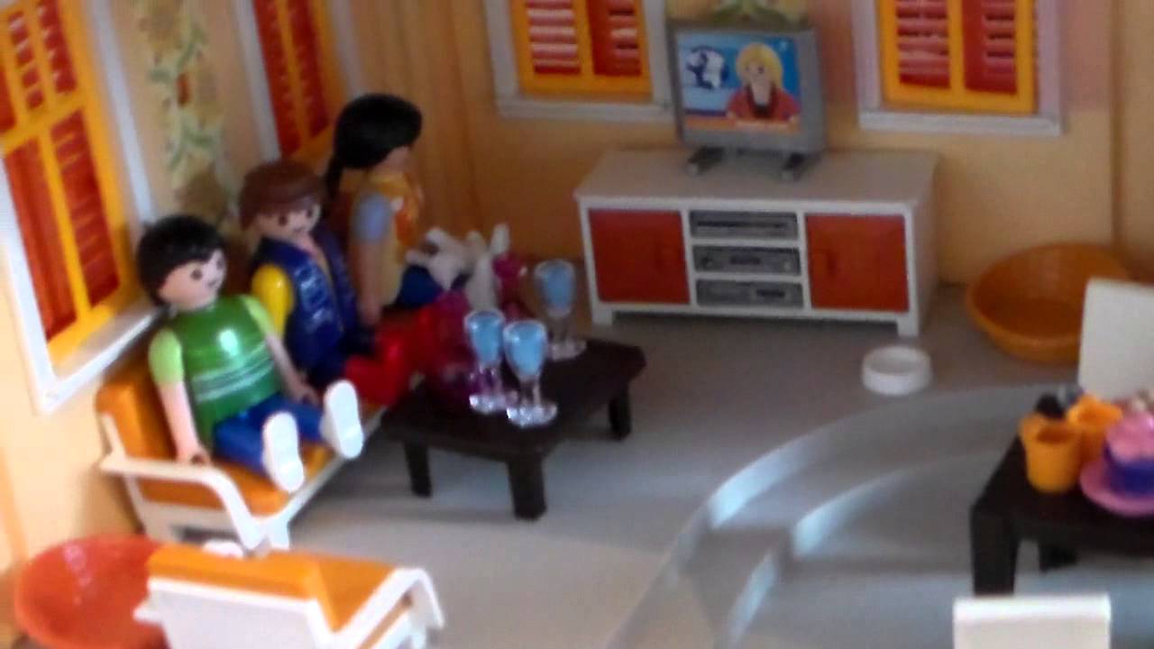 Vidéo de playmobil en français maison de ville