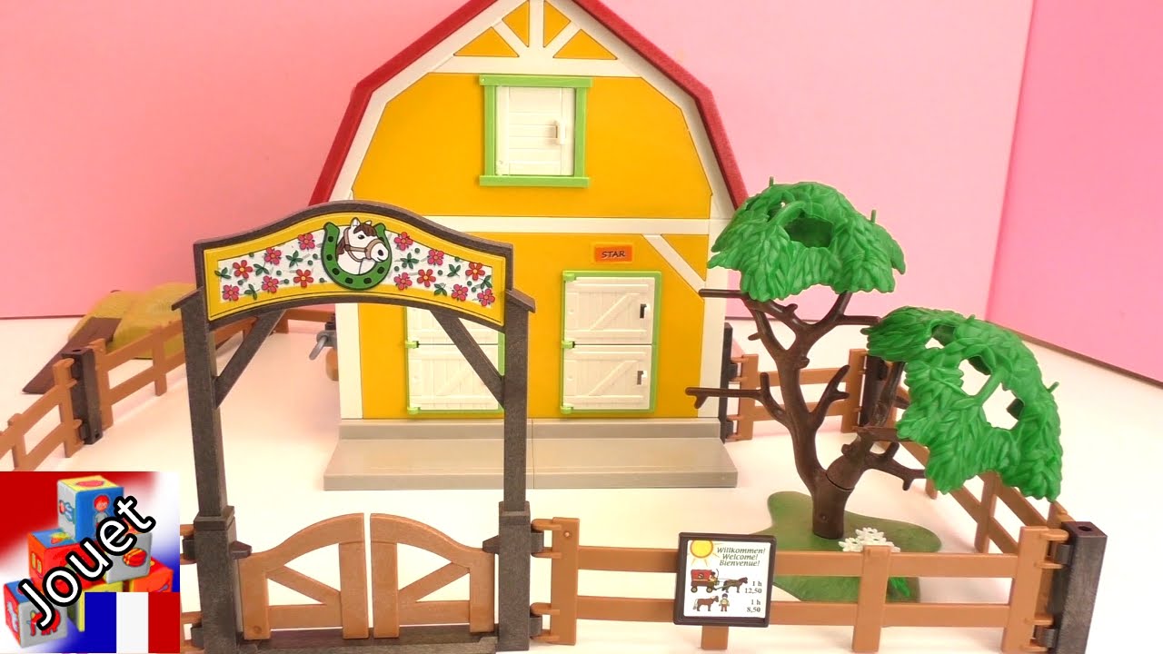 Playmobil ecurie montage