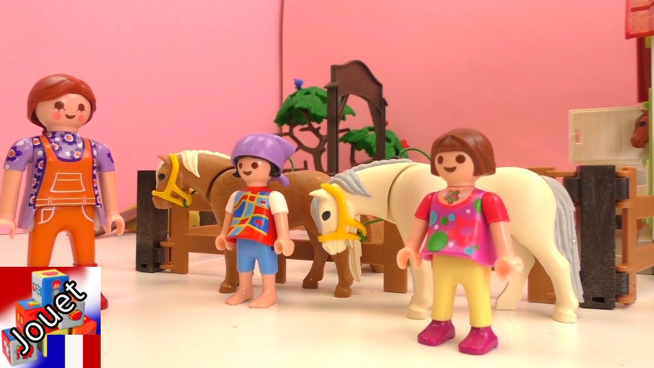 Playmobil film équitation