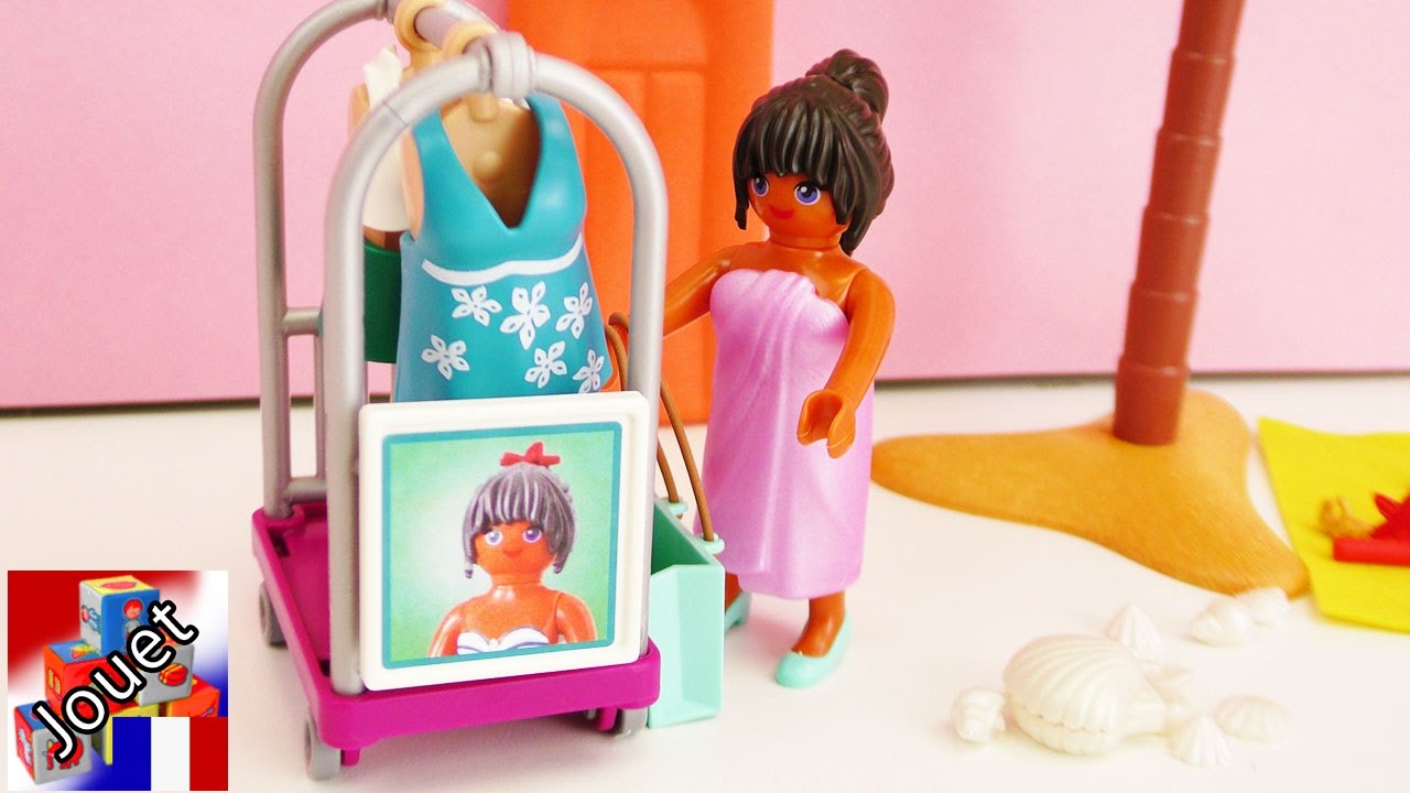 Playmobil fille plage