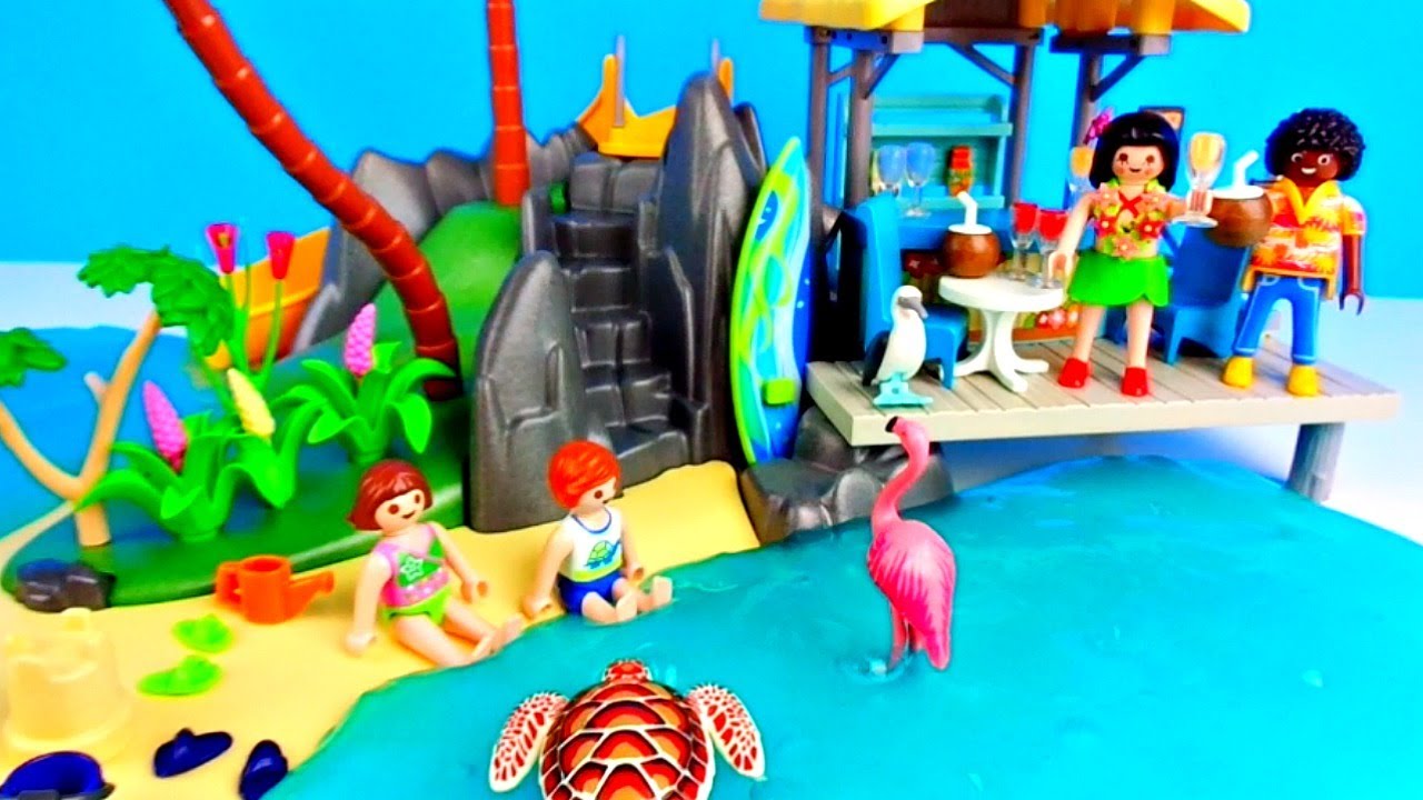 Playmobil family fun island juice bar
