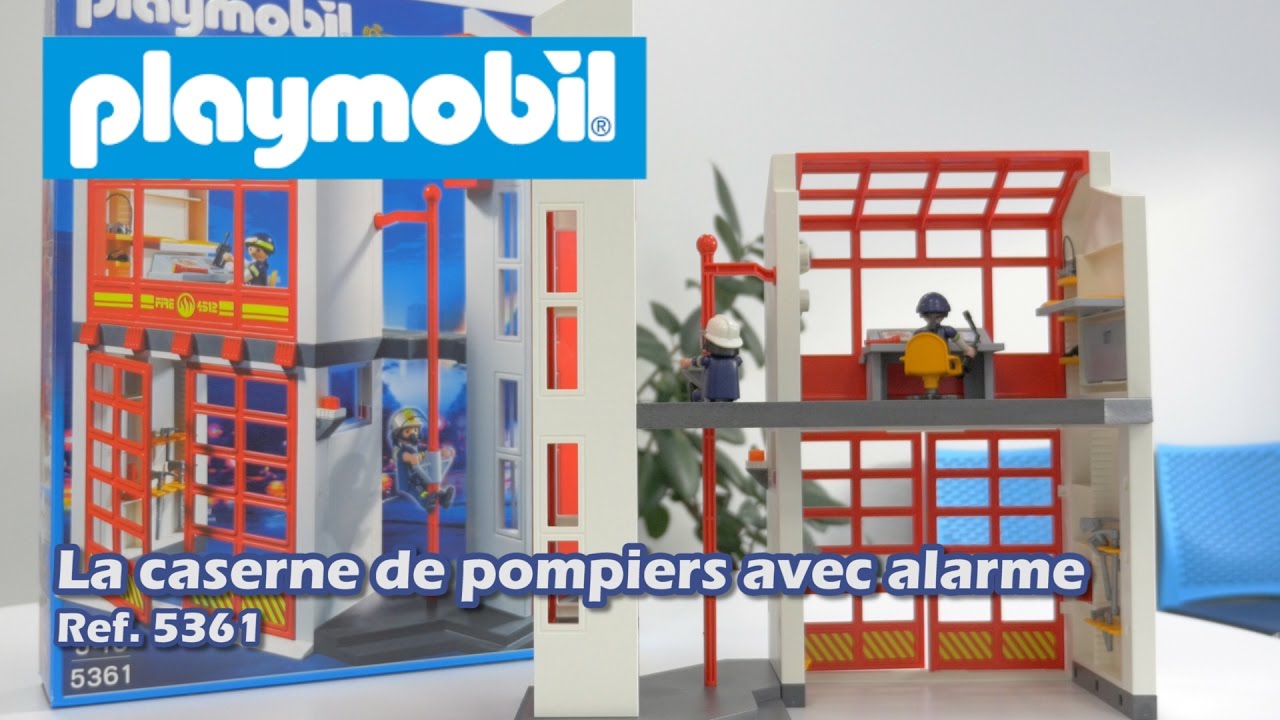 Playmobil caserne pompier 5361 notice
