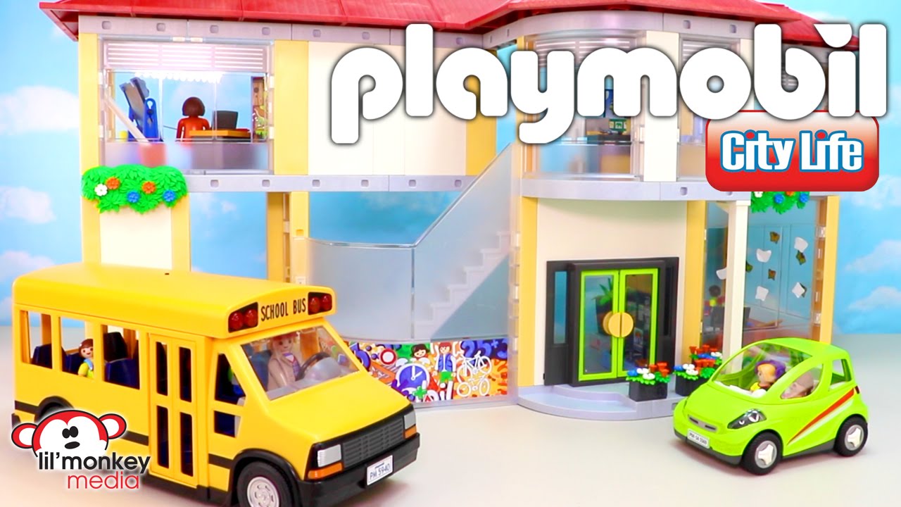 Playmobil city life bus