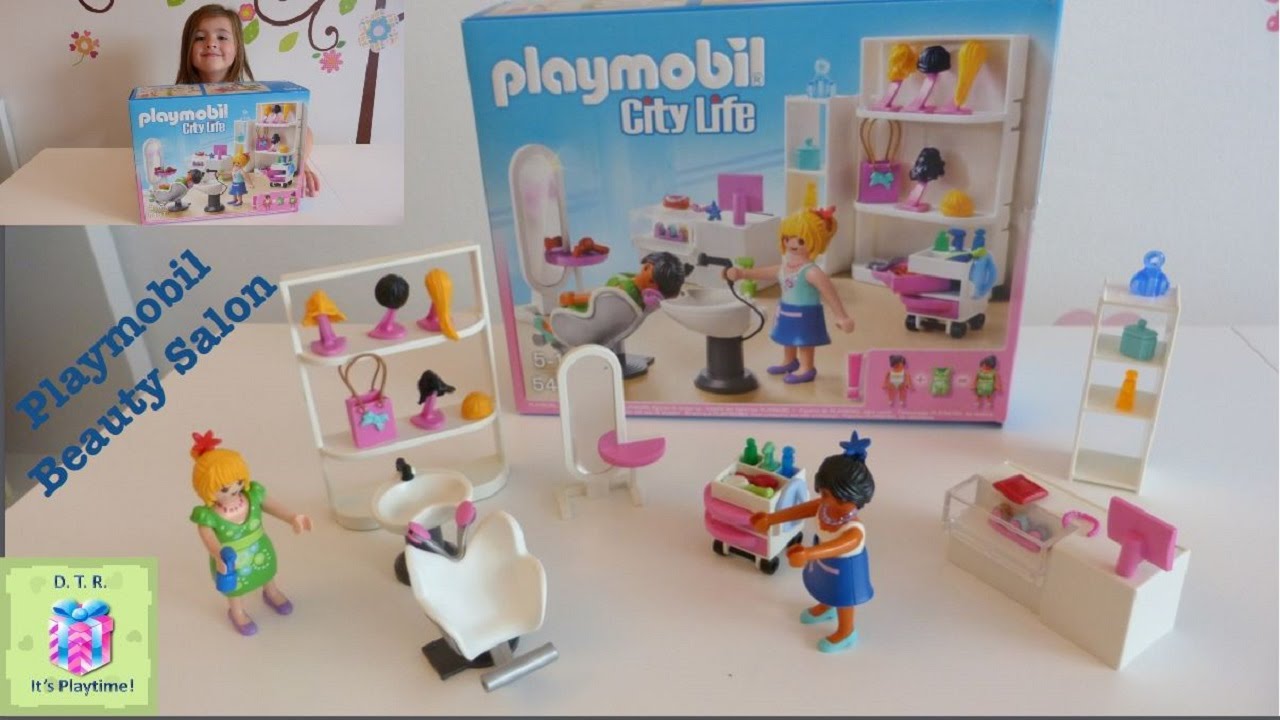Playmobil city life beauty salon