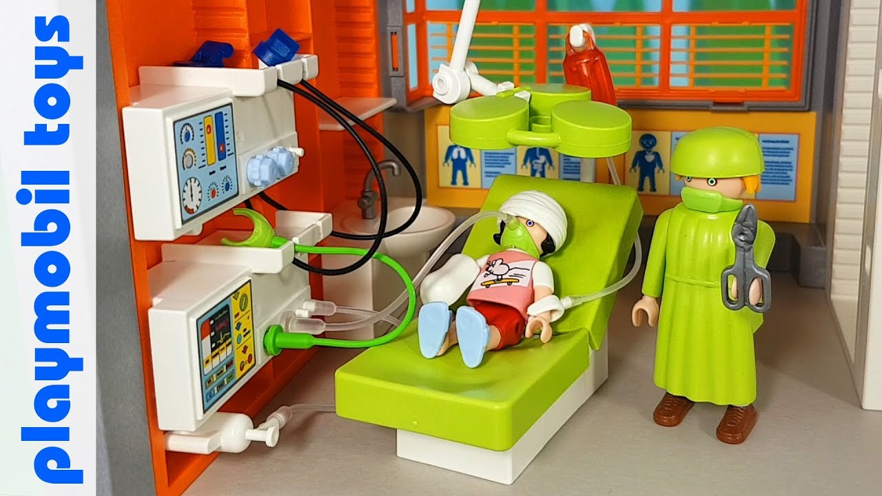 Playmobil city life furnished children's hospital 6657