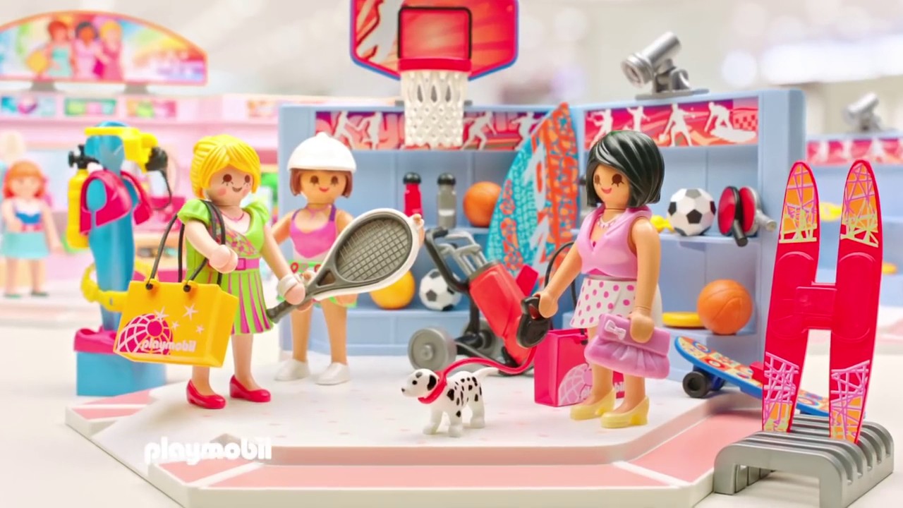 Playmobil city life winkelcentrum