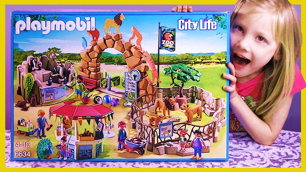 Playmobil city life zoo youtube