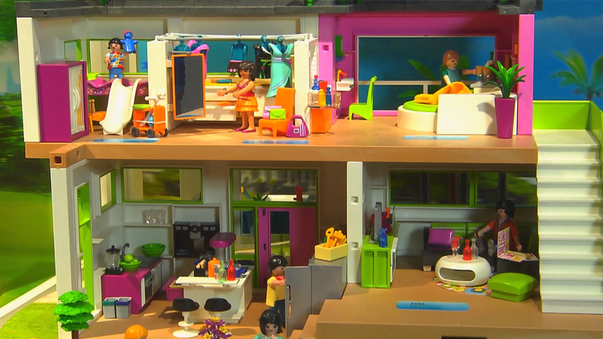 Playmobil maison de lucky