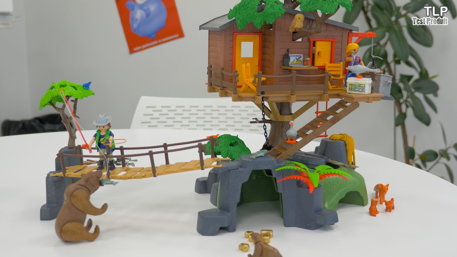 Playmobil maison dans les arbres