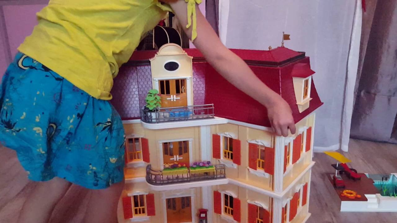 Playmobil maison geante