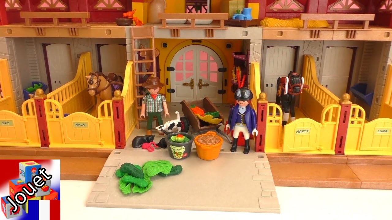 Playmobil country ecurie