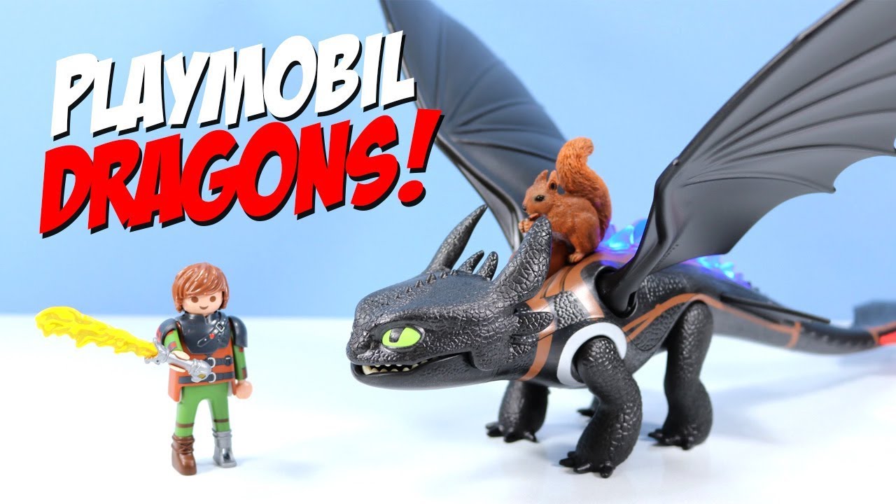 Playmobil dreamworks dragons hiccup and toothless