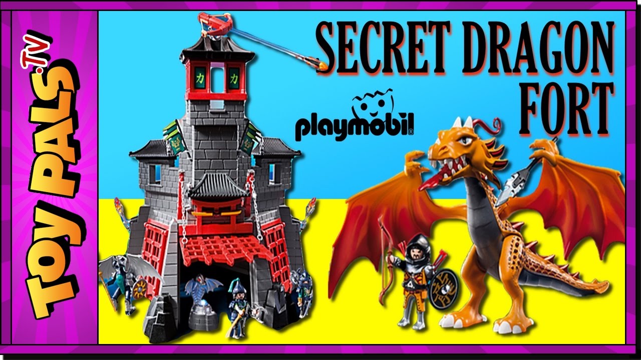 Playmobil dragon video