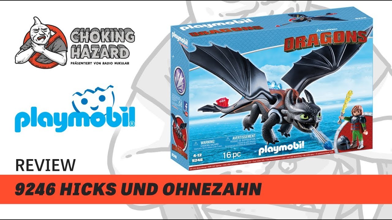 Playmobil dragon ohnezahn