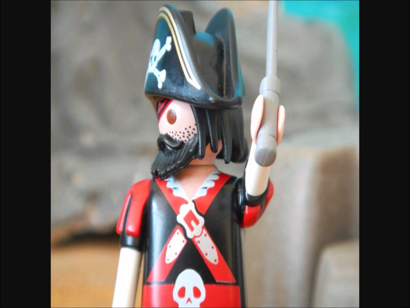 Playmobil pirate rouge