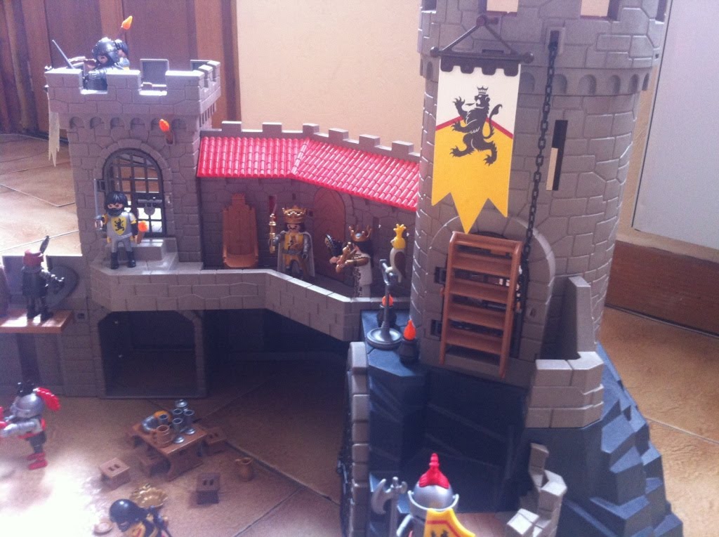 Playmobil chateau fort les chevaliers du lion