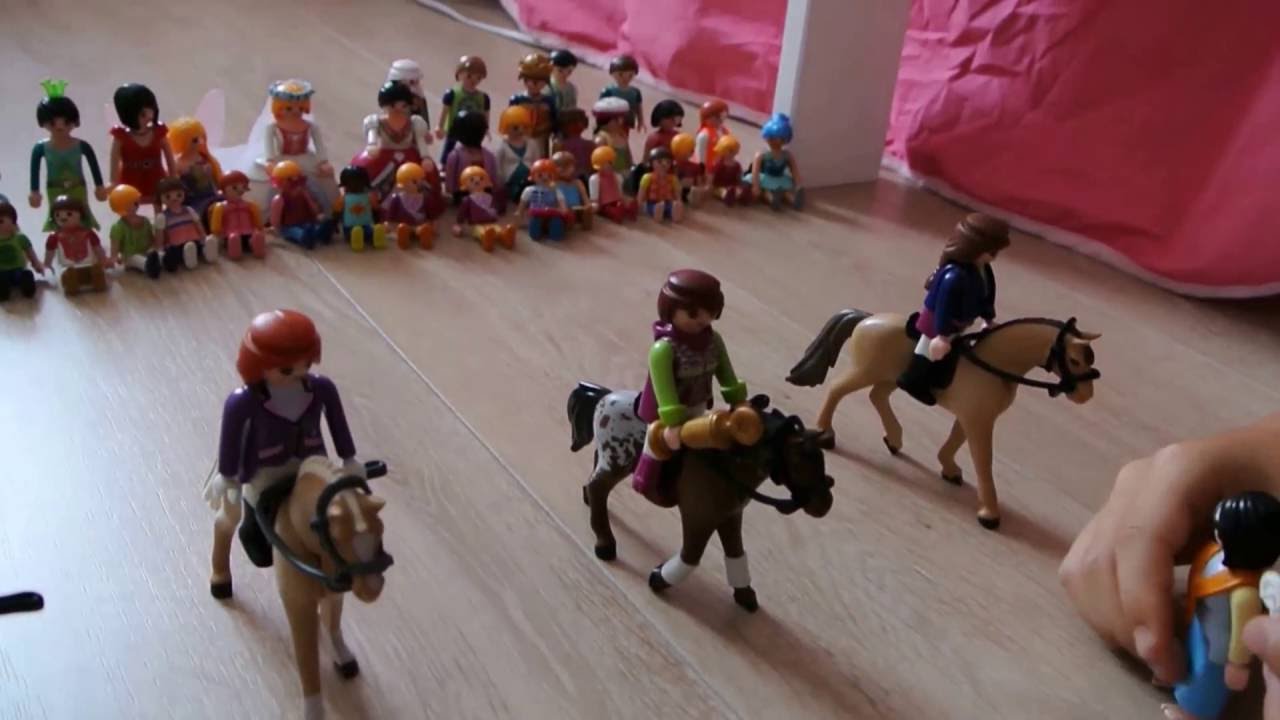 Playmobil chevaux qui saute