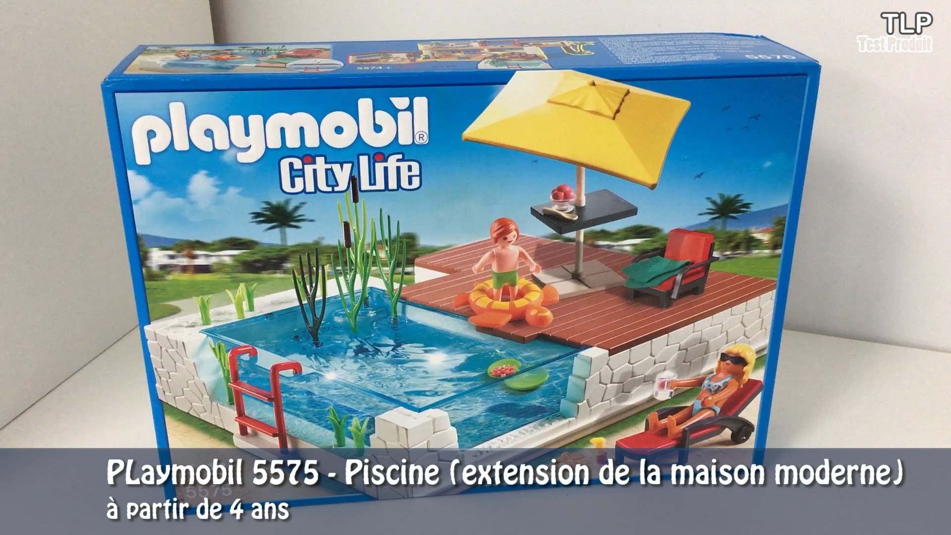 Playmobil maison moderne chambre