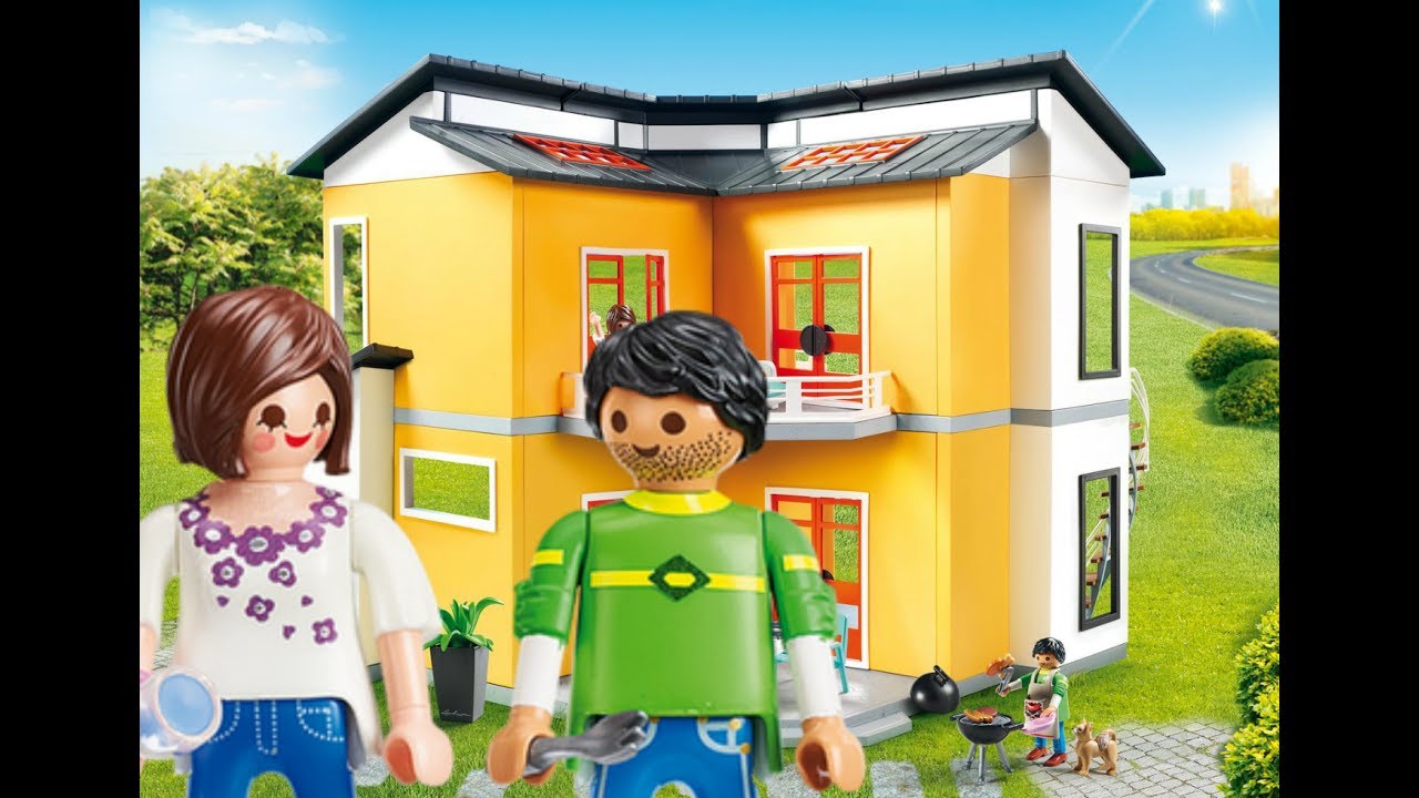 Site playmobil maison moderne