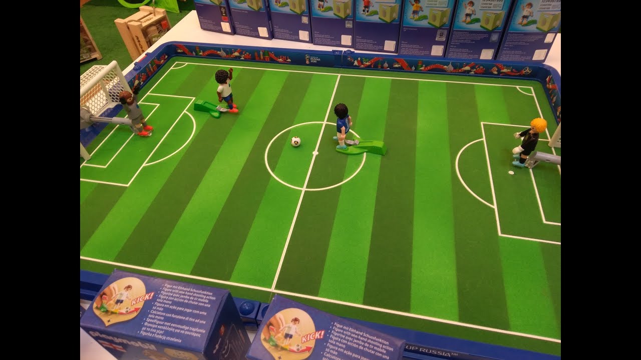 Playmobil football stade