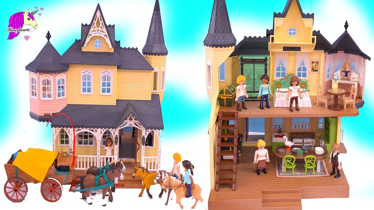 Playmobil spirit maison