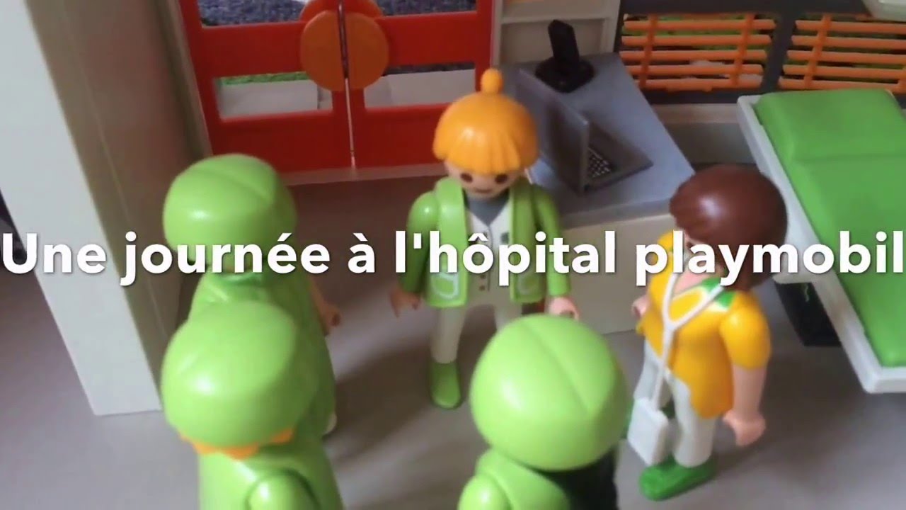 Playmobil hopital dessin anime